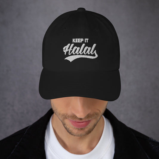 Keep it Halal Hat : embroidered Islamic Design